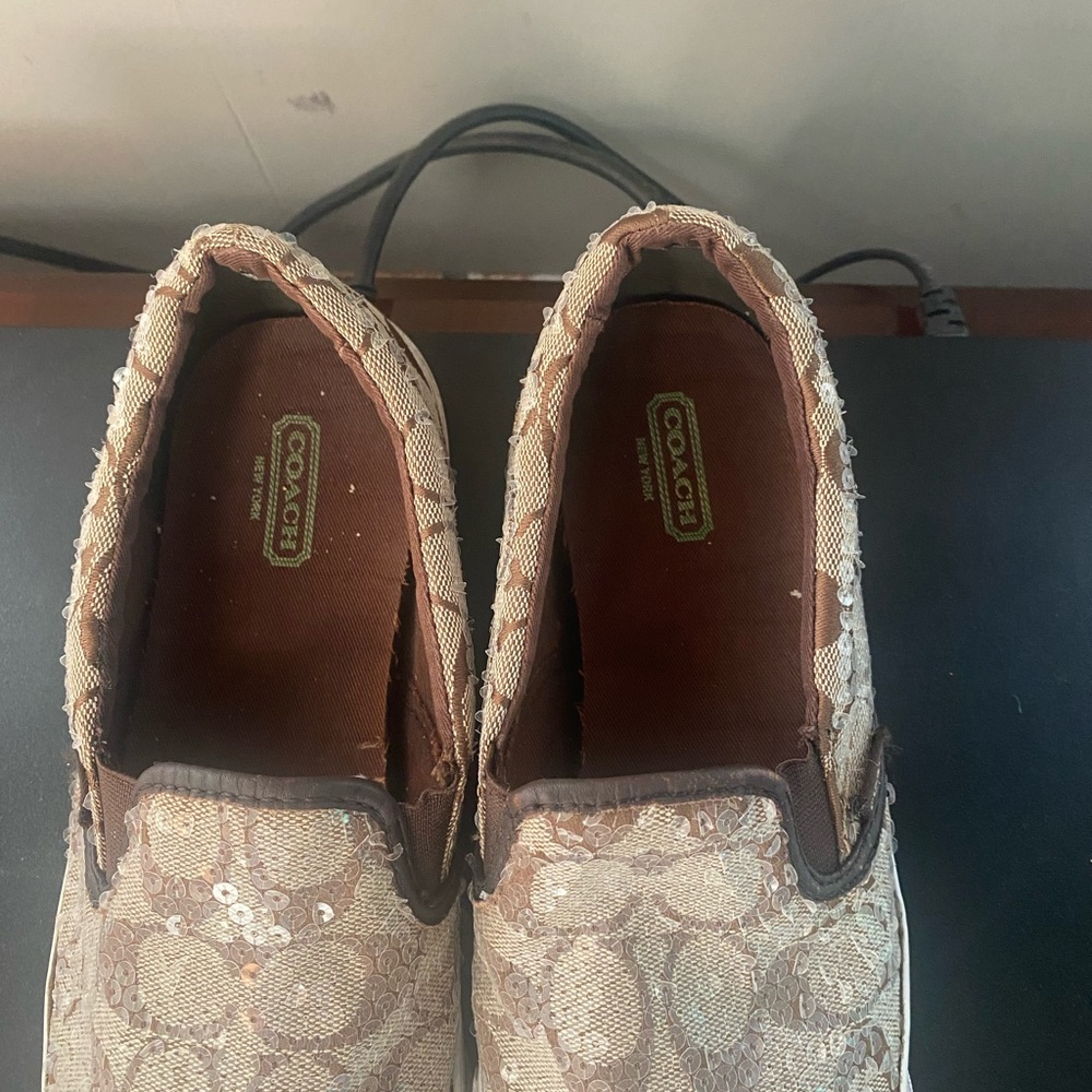 Sequin Coach Shoes - Picture 5 of 5